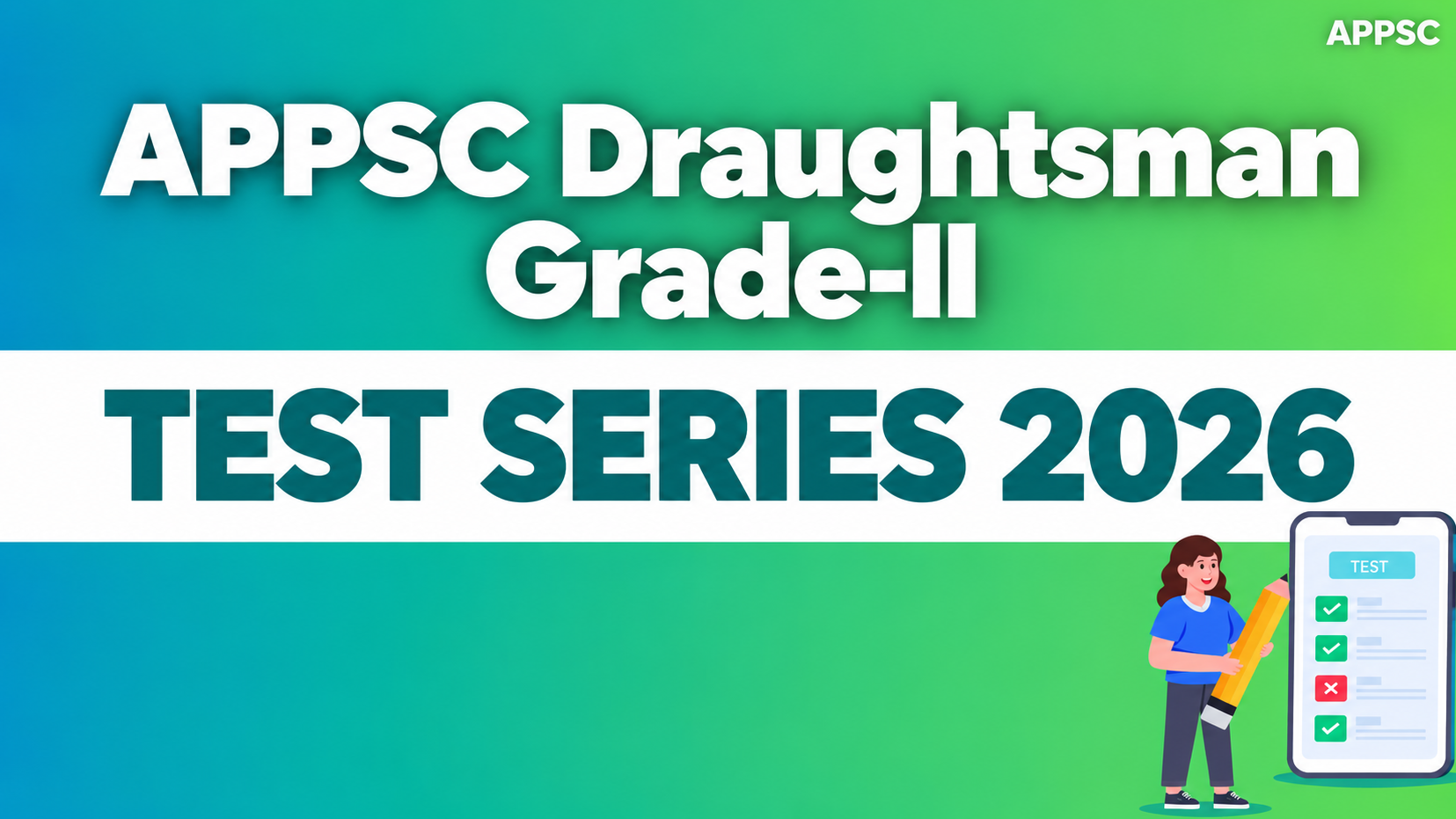 APPSC Draughtsman Grade-II | Test Series 2026